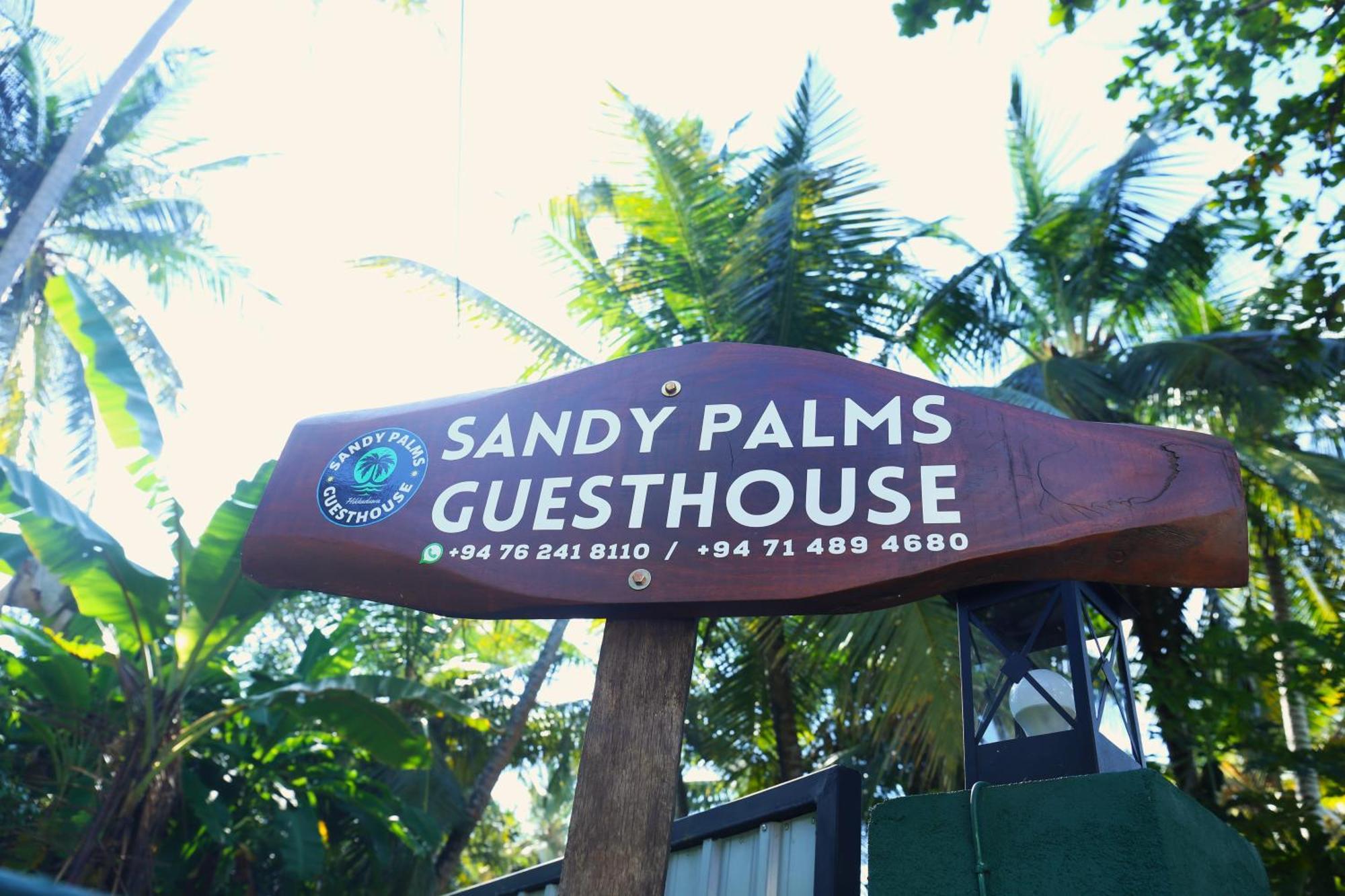 Sandy Palms Guesthouse 히카두와 외부 사진